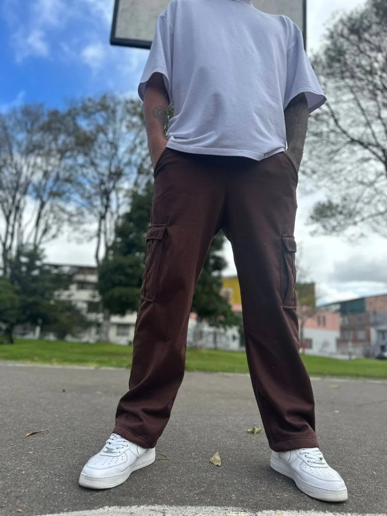 Pantalon Sudadera Cargo Hombre - Tienda Kalvo - Envío Gratis Colombia
